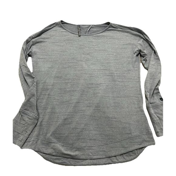 KUHL Top Medium Blue Gray Intent Krossback Long Sleeve Jersey - Picture 2 of 11